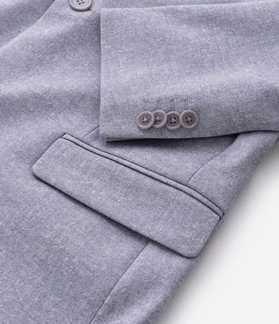 Saco de Traje Básico en Tricolina con Abotonado Doble 9