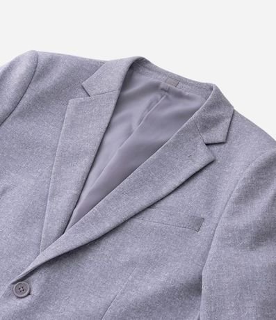 Saco de Traje Básico en Tricolina con Abotonado Doble 10