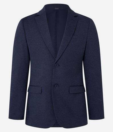 Saco de Traje Básico en Tricolina con Abotonado Doble 6