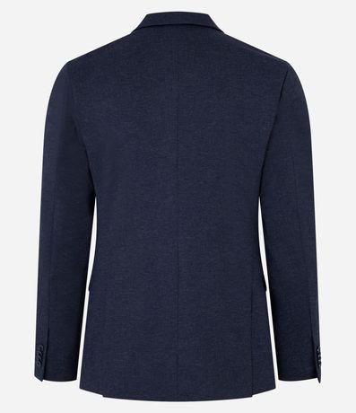 Saco de Traje Básico en Tricolina con Abotonado Doble 7