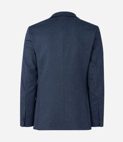 Saco de Traje Básico en Tricolina con Abotonado Doble 7