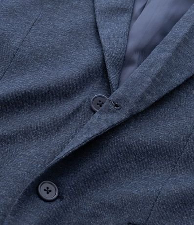 Saco de Traje Básico en Tricolina con Abotonado Doble 10
