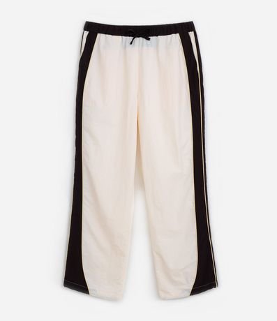 Pantalón Deportivo en Poliamida con Cintura Elástica y Detalles Contrastantes 3