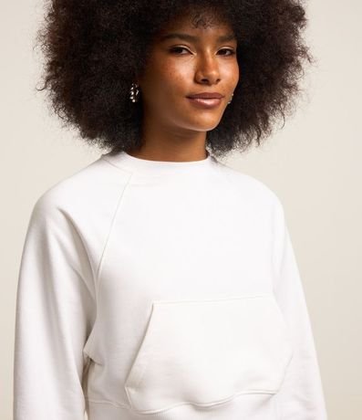 Buzo Cropped en Algodón con Bolsillos 3