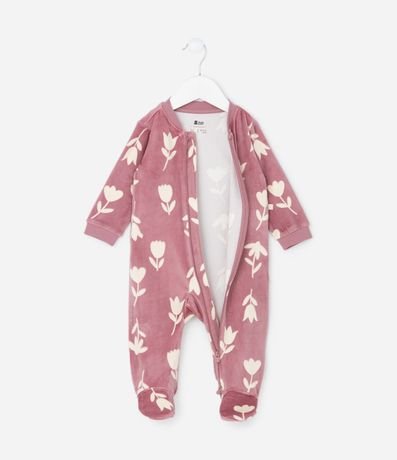Mono Infantil con Estampado Tulipa Fullprint – Talle RN a 24 Meses 2