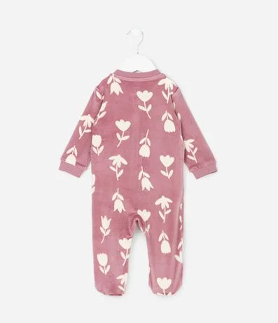Mono Infantil con Estampado Tulipa Fullprint – Talle RN a 24 Meses 3