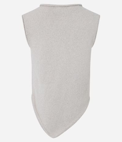 Blusa de Punto con Bajo Asimétrico 10