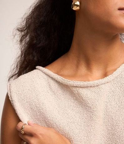 Blusa de Punto con Bajo Asimétrico 3