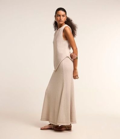 Blusa de Punto con Bajo Asimétrico 5