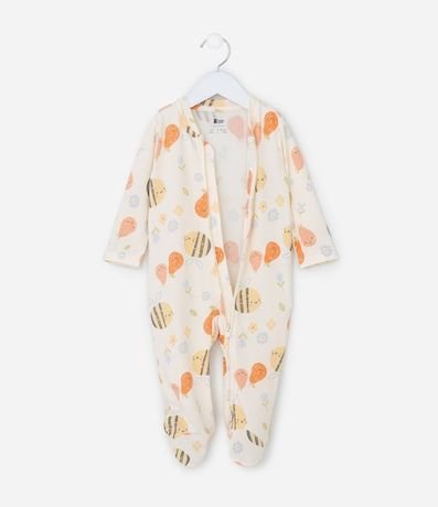 Mono Infantil con Estampa de Abejitas - Talle RN a 18 meses 2