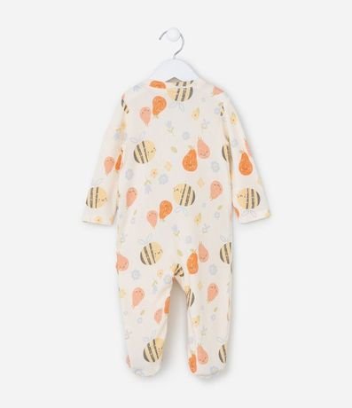 Mono Infantil con Estampa de Abejitas - Talle RN a 18 meses 3