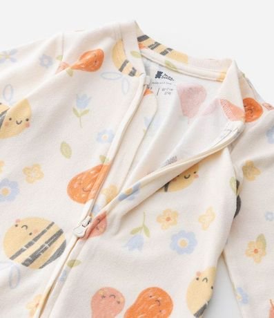Mono Infantil con Estampa de Abejitas - Talle RN a 18 meses 7