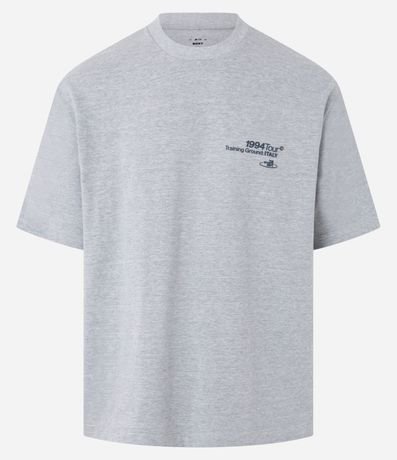 Remera Boxy en Algodón con Estampa Lettering 4