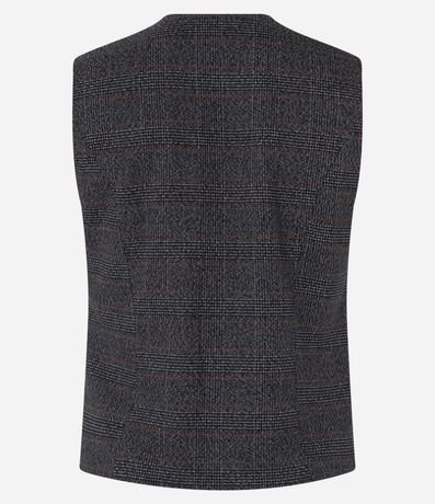 Chaleco Alargado en Sastrería con Botones Delanteros 2