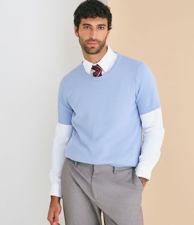 Camisa Regular con Textura Acanalada 1