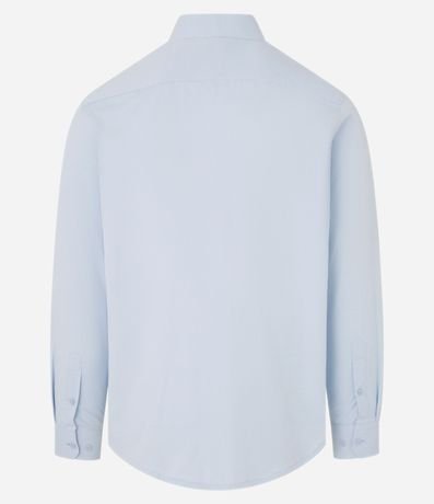 Camisa Regular con Textura Acanalada 5