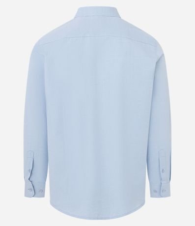Camisa Regular con Textura Acanalada 7