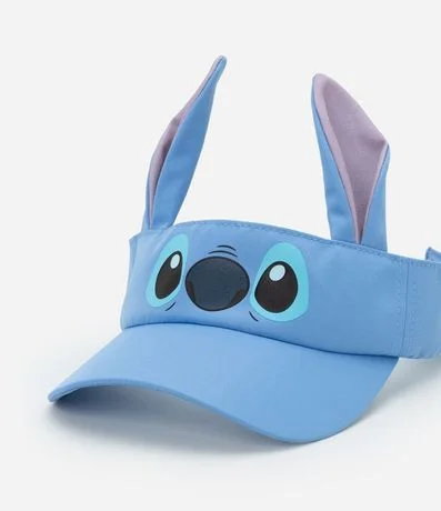 Viseira Infantil con Estampa de Stitch - Talle único 3