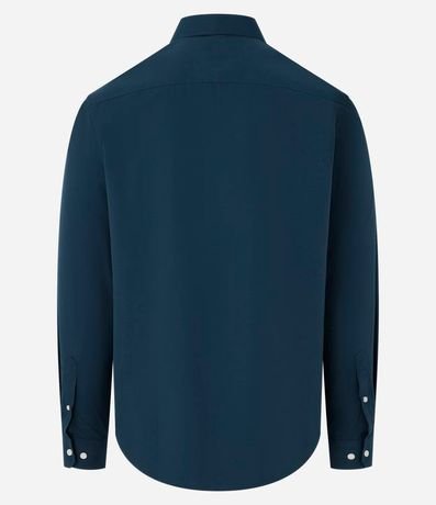 Camisa Regular Básica en Algodón con Manga Larga 6