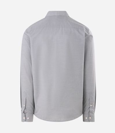 Camisa Regular Básica en Algodón con Manga Larga 7