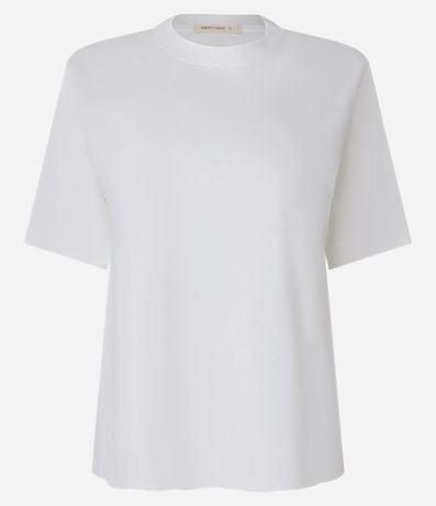 Blusa en Algodón con Cuello redondo 5