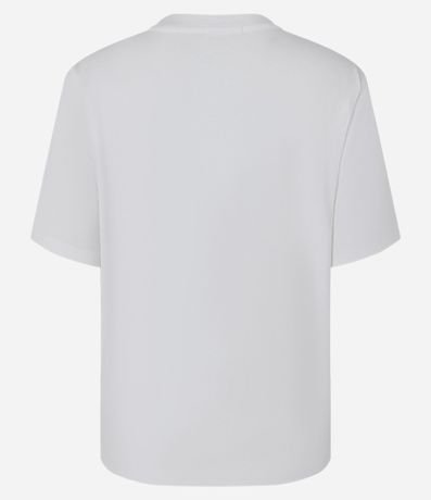 Blusa en Algodón con Cuello redondo 6