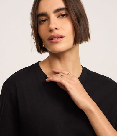 Blusa en Algodón con Cuello redondo 4