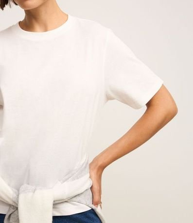 Blusa en Algodón con Cuello redondo 3