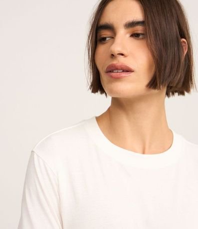 Blusa en Algodón con Cuello redondo 4
