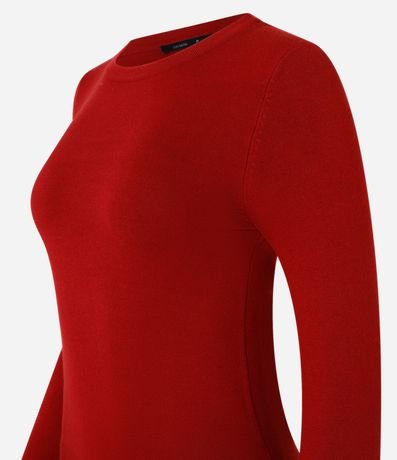 Suéter en Punto con Botones en el Puño 6