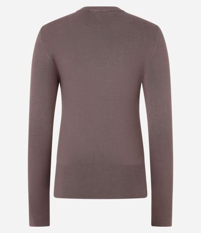 Suéter en Punto con Botones en el Puño 2