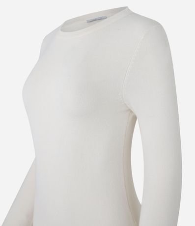 Suéter en Punto con Botones en el Puño 6