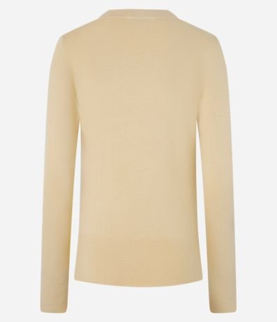 Suéter en Punto con Escote V 7