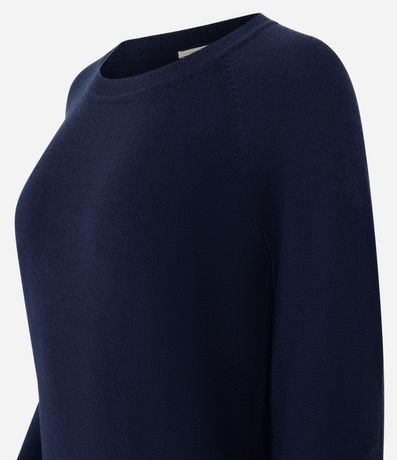 Suéter en Punto con Cuello Redondo 6