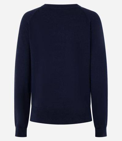 Suéter en Punto con Cuello Redondo 7