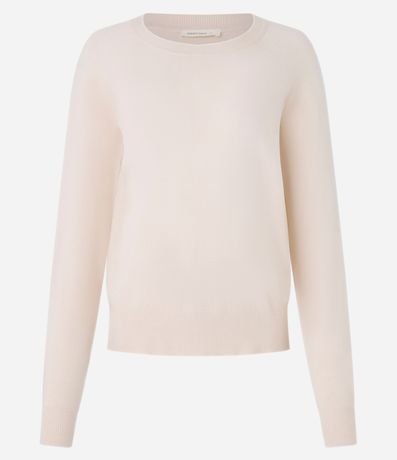 Suéter en Punto con Cuello Redondo 5