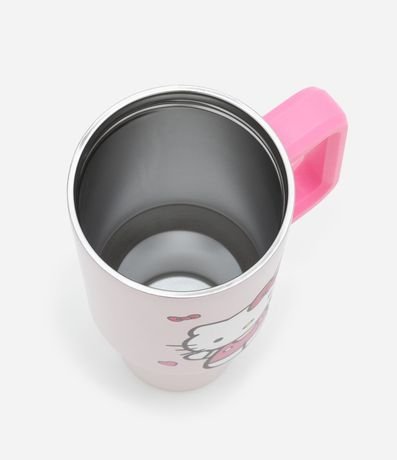 Vaso en Metal con Pajita y Estampa Hello Kitty 1,2L 5