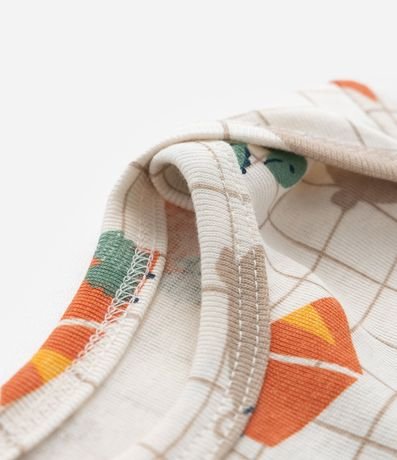 Body Infantil con Estampa Animalitos y Dinos - Talle 0 a 18 meses 4