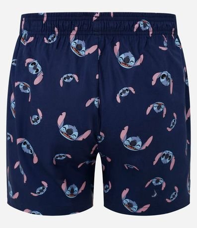 Calzoncillo boxer de tela en Tricolina con Estampa de Stitch 3