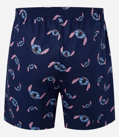 Calzoncillo boxer de tela en Tricolina con Estampa de Stitch 2
