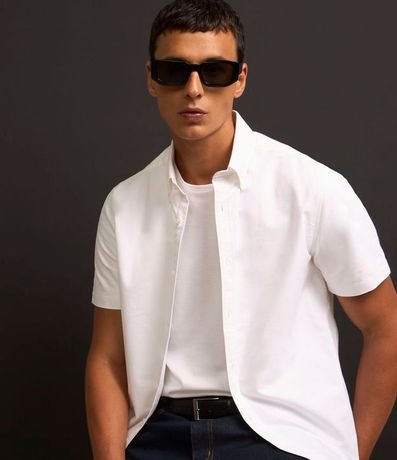 Camisa Comfort en Oxrford Cuello con Solapa 4