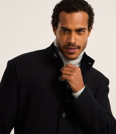 Saco Alargado con Textura y Forro Desmontable 3