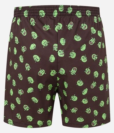 Calzoncillo Boxer de tela en Tricolina con Estampa do Shrek 2