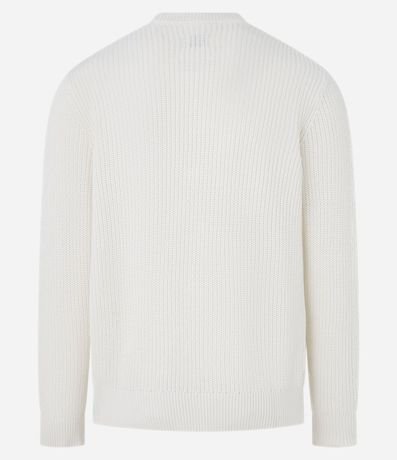 Suéter en Punto con Textura 3