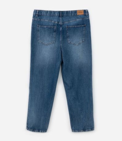 Pantalón Recto en Jeans con Botones Curve & Plus Size 7