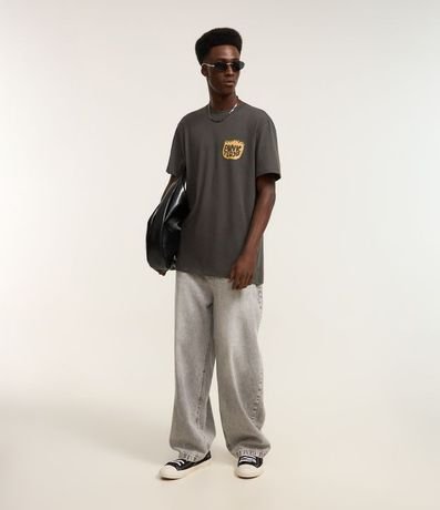 Remera Comfort en Algodón con Estampa Pink Floyd 2