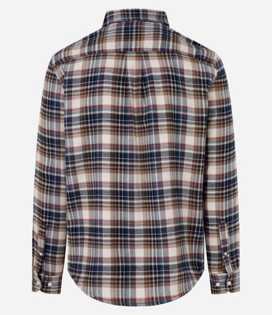 Camisa Masculina de Flanela a Cuadros 5