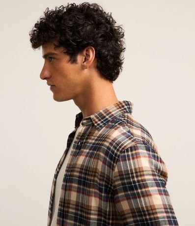 Camisa Masculina de Flanela a Cuadros 3