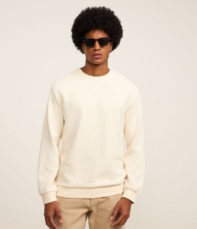 Saco Cerrado con Textura Patchwork