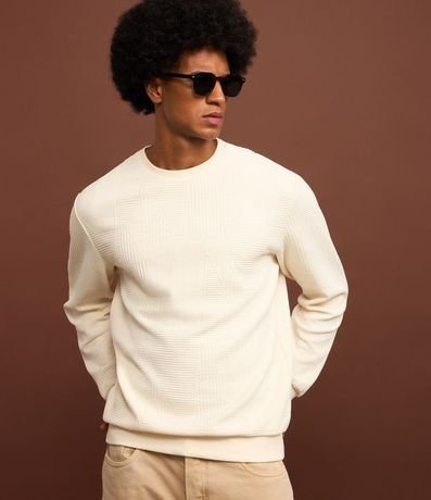 Saco Cerrado con Textura Patchwork 3